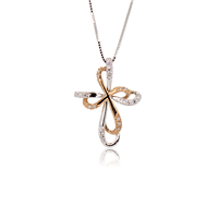 Necklace Donna Oro Woman in Gold Diamante DFPF4736.006
